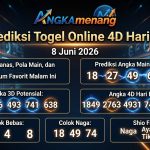 Prediksi Togel Online 4D Hari Ini 8 Juni 2026 II