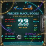 MACAU sabtu 23 mei