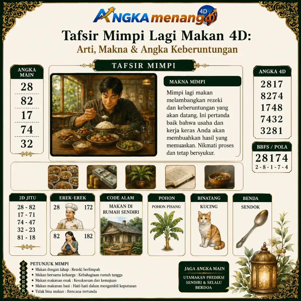 tafsir mimpi lagi makan