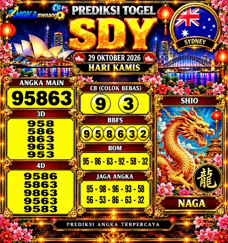 Prediksi Togel SDY